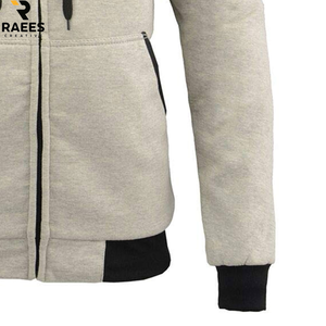 Sweat-shirt à logo embossé de haute qualité, surdimensionné, personnalisé, impression 3D, blanc, pour homme - Product Image 3