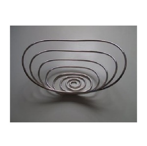 Canasta de Frutas Metálica Elegante de Tendencia 2026 con Marco Decorativo, Ideal para la Cocina, Mesa de Comedor o Sala de Estar, para Exhibir Frutas Frescas - Product Image 1