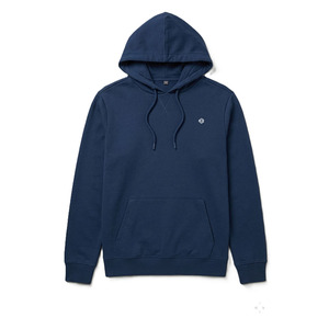 Cotton Fleece <b>Pullover</b> <b>Men</b>’s Hoodies Hoodie for <b>Men</b> Regular Fit Navy Hoodie Custom Branding Bulk Apparel Production Supply - Product Image 3