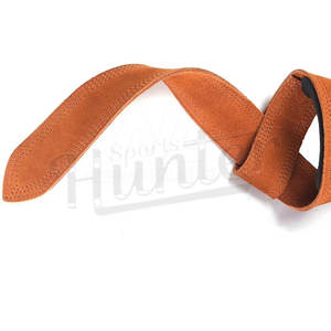 Correas de Levantamiento de Pesas Ajustables de Alta Resistencia, Cuero Vacuno Antideslizante, Soporte para Muñecas, para Entrenamiento en Gimnasio, Unisex - Product Image 4
