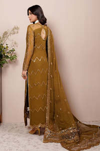 Nouvelles robes de soirée pakistanaises pour femmes, tenue de fête brodée, ensemble 3 pièces, tailles et couleurs personnalisées, vêtements pour occasions de mariage - Product Image 4
