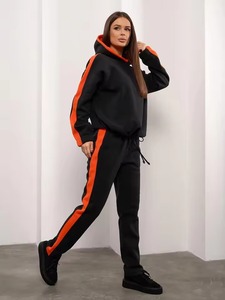 Ensemble de vêtements pour femmes Y2K, sweat-shirt à capuche imprimé léopard et leggings évasés, ensemble 2 pièces, tenues streetwear sexy, survêtement - Product Image 4