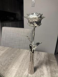 Colección ROYAL HOME, Rosa Natural Bañada en Oro de 24k, Hecha a Mano, Ecológica, para San Valentín, Día de la Madre, Bodas - Product Image 4