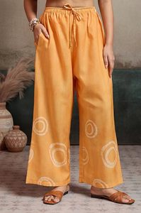 Conjunto de 2 Piezas de Lino Premium para Mujer, Top Corto Tejido con Estampado Digital, Atuendo para Vacaciones de Verano - Product Image 4