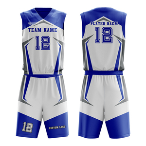 Conjunto de Uniforme de Baloncesto Premium 100% Poliéster, Ligero, Transpirable, de Secado Rápido, sin Mangas, para Equipos - Product Image 1
