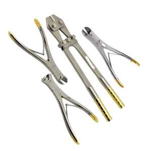 Juego de Cortadores de Alambre de 4 Puntas, Alicates Quirúrgicos Ortopédicos TC, Instrumentos Veterinarios, Kit de Herramientas para Cortar Huesos de Acero para Caballos - Product Image 3