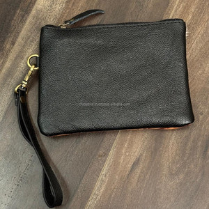 Personalizado de alta calidad de lujo a mano de cuero de las mujeres sobre monedero de diseñador de moda de cuero de vaca genuino bolso de mano Cartera de embrague - Product Image 5