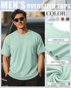 Camiseta de Algodón de Primera Calidad para Hombre, Tejido de Punto Suave, Transpirable, Ropa Casual de Moda, Estilo Urbano, Fabricante de Prendas - Product Image 4