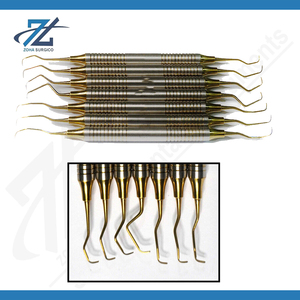 High Quality Manual Dental Diagnostic Instrument Set Long Tip Dental Scaler Spoon for <b>Tooth</b> <b>Cleaning</b> Narham Enterprises - Product Image 5
