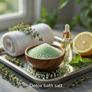 Sal de Baño Desintoxicante de Piedra del Himalaya, Natural y Ecológica, para Relajación y Brillo de la Piel - Product Image 1