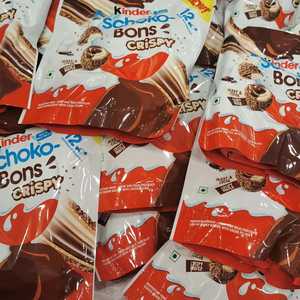 Kinderr Schoko-Bons Crispy 67.2g, Bombones de Chocolate Crujientes con Relleno de Crema Láctea, Dulce Europeo Premium, Sabor Delicioso - Product Image 4