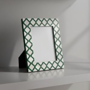 Cadre photo unique fait main en nacre, incrustation de coquillages de luxe, décoration d'intérieur, porte-photo pour cadeaux spéciaux - Product Image 2