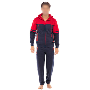 Full-Length Regular Fit Tracksuit with Full Sleeves Full <b>Zipper</b> <b>Top</b> Quality Training Sports Wear Men <b>Top</b> Fabric Simple Tracksuit - Product Image 1