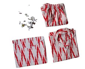 Conjunto de pijamas de algodón puro, ropa de dormir suave con correa de espagueti para el verano, ropa de salón de dama de honor o PJ's - Product Image 1