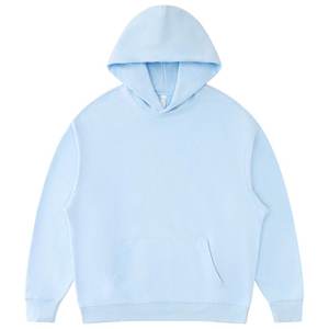<b>Men's</b> Oversized Hooded Sweatshirt Solid Color Cotton Fleece Casual Autumn Wear Pocket Design Regular Fit Knitted Style - Product Image 1