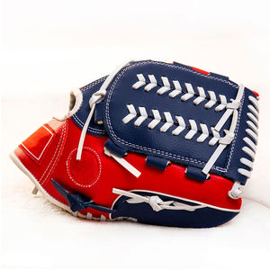 Trending Custom Design Teams Gloves Premium Quality Stylish Baseball Gloves Breathable Genuine Leather Catcher Gloves - Product Image 3