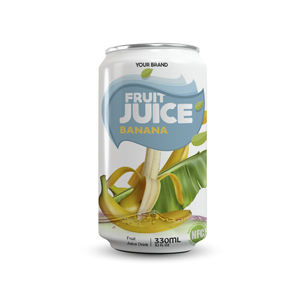 Bebida Tropi Juice 330ml Lata Corta de Aluminio 100% Puré de Frutas Saborizado Bajo en Grasa Esterilizado Recién Exprimido Guayaba Mango Sandía - Product Image 3