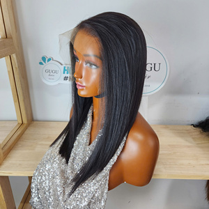 Gugu Hair Vietnam <b>Bob</b> <b>wigs</b> Bone Straight 16 inches Virgin Vietnamese Hair <b>Wig</b> for Women 13x6 Hd lace - Product Image 2