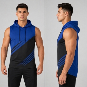 Sweat-shirts de sport imprimés personnalisés pour hommes, prix bas, vente en gros, avec service OEM - Product Image 4
