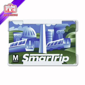 Two Ways Assorted Color ABS Credit <b>Card</b> Business <b>Card</b> <b>Holder</b> - Product Image 4