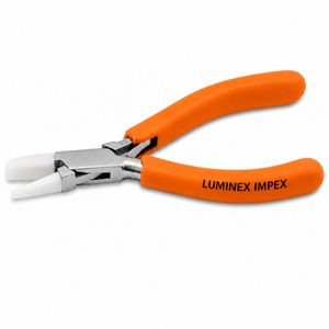 Luminex Tapered Baguette Cut Jewelry Pliers Stainless Steel For DIY Jewelry Setting - Product Image 1
