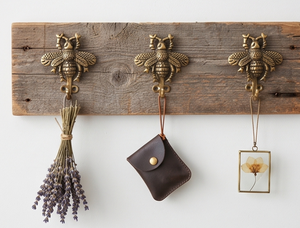 Antique Brass Bee Wall <b>Hook</b> Vintage Metal Decorative <b>Hook</b> <b>For</b> Clothing And Towels Door <b>Hanging</b> Display - Product Image 6