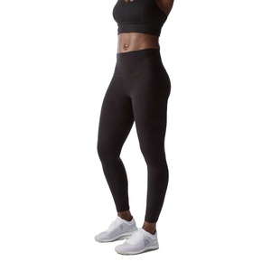 Women's Solid Naked Feeling Yoga Pants Pockets High Waist Gym Workout Running <b>Leggings</b> - Product Image 3