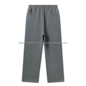 Pantalones de correr holgados de cintura alta personalizados para hombre, pantalones sueltos multiusos con bolsillos, ropa de calle informal, pantalones Cargo de sarga con seis bolsillos - Product Image 5