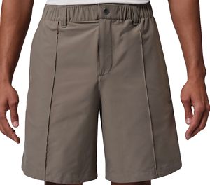 Shorts Bermuda à séchage rapide pour hommes, avec taille élastique et poches, couleur unie, style décontracté - Product Image 1