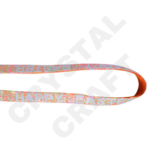 CRYSTAL CRAFT Correa de cincha con cuentas moradas y gancho GO FROGS, texto grabado personalizado, iconos de rana, accesorio vintage ecológico para bolso - Product Image 6