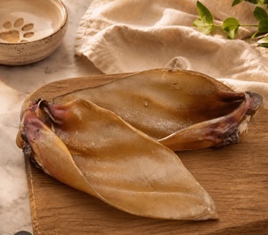 Friandises pour chiens de qualité supérieure, 100% naturelles, riches en protéines, à base d'oreilles de buffle d'eau, pour chiots, chatons et chiens de taille moyenne, pour la santé des articulations - Product Image 6