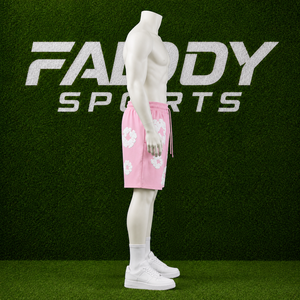 2026 Custom Pink Puff Print <b>Men</b> Sweat <b>Shorts</b> High Quality Cotton Streetwear Fleece Graphic <b>Shorts</b> Oversized Casual Summer <b>Shorts</b> - Product Image 4