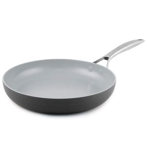 Elegant Design Aluminum Non-Stick Sauté Fry <b>Pan</b> with High Performance Coating and Heat Resistant Secure Handle - Product Image 5