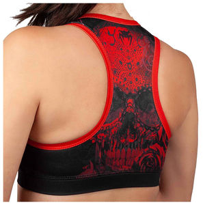 Sujetador Deportivo Sin Costuras de Alta Sujeción para Mujer con Logotipo Frontal, Material Spandex/Nylon, Tirante Halter para Entrenamiento Físico - Product Image 5