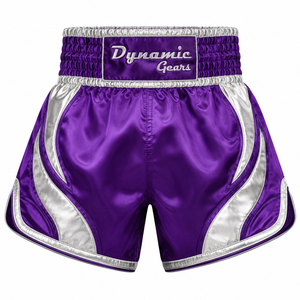 Pantalones Cortos de Boxeo Unisex de Secado Rápido y Cómodos, Color Azul, Abertura Lateral, Artes Marciales, Elásticos en Cuatro Direcciones, Transpirables - Product Image 4