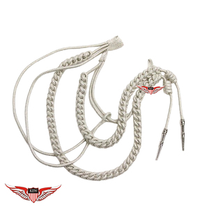 Cordons d'épaule Aiguillette torsadés avec embout métallique - Product Image 4