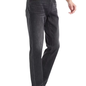 Men's 2026 Breathable Quick-Drying Cotton Denim <b>Jeans</b> <b>Button</b> Eco-Friendly Stretch Casual Commuter Pants Spring Autumn Washed - Product Image 3