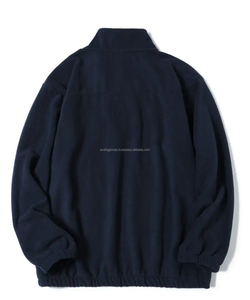 Sudadera de Forro Polar para Hombre, Cuello Alto con Cierre de Cremallera, Estilo Casual de Invierno, Suave, Moderna, de Alta Calidad, Ecológica - Product Image 3
