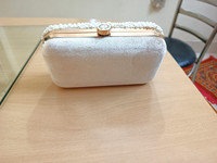 Nuevo Bolso de Mano Unisex Multicolor para Novia, Cartera de Noche, Moderno, Hecho a Mano, con Grabado, Pedrería, Perlas, Tamaño Personalizado, a la Moda