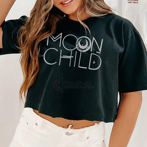 INDEX APPAREL Women's Purple Tie Dye Crop <b>Top</b> Crew Neck Short Sleeve Loose Fit Casual T-Shirt Spring Summer Wear - Product Image 6