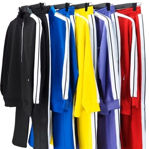Nouvel ensemble de survêtement respirant de haute qualité à coupe régulière avec taille élastique pour l'entraînement sportif et la gym - Product Image 1