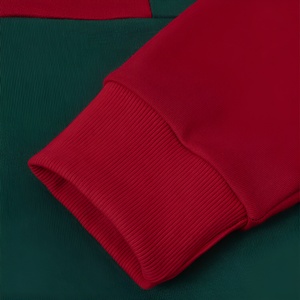 เสื้อฮู้ดสีน้ำเงินเทาแบบสองโทน ดีไซน์ทันสมัย ผ้าสวมใส่สบาย สไตล์ลำลอง สตรีทแวร์ มินิมอล เหมาะสำหรับใส่ทุกวัน - Product Image 3