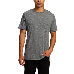 T-shirt décontracté pour homme, coupe ample, épaules tombantes, en coton respirant, pour l'été, streetwear et usage quotidien - Product Image 3