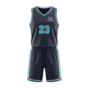 Uniforme de basketball unisexe pour adultes, conçu sur mesure, sublimé, certifié BSCI, shorts d'été, logo imprimé, grande taille, respirant, séchage rapide - Product Image 5