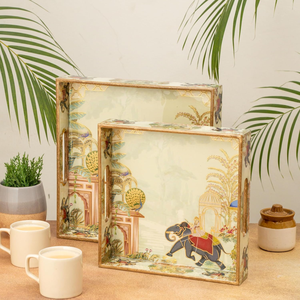 Luxury Solid Wood <b>Storage</b> <b>Tray</b>-Modern Design Dishwasher Safe Customizable Size/Shape/Logo Desk & Kitchen Use Home Decor Gift - Product Image 3