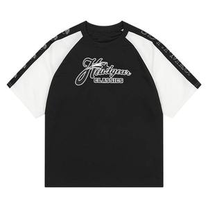 Wholesale Custom Men's Baseball Shirt V-neck Short Sleeve Sublimated <b>Hip</b> Hop Jersey T shirt <b>for</b> men 100% polyester - Product Image 2
