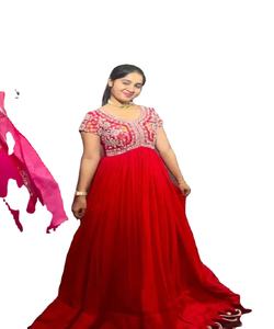 เสื้อเบลาส์พิมพ์ลายสำหรับผู้หญิงชุดทางการจากปากีสถาน - Product Image 1