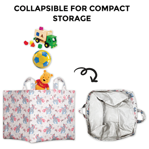 กล่องเก็บของเล่นลายจุดกล่องผ้าใบ (ยูนิคอร์น) - Product Image 5