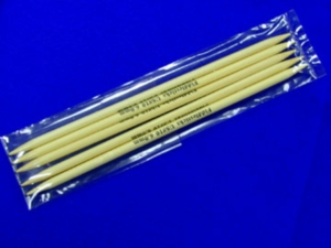 BA0010 5 piezas de agujas de bambú de doble punta de 20,3 cm de longitud |   Agujas de Tejer de Bambú con Puntas Dobles - Product Image 1
