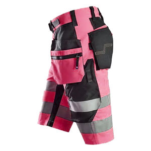 Pantalones Cortos de Seguridad Ligeros de Algodón para Hombre con Característica Ignífuga, Servicio OEM, Ropa de Trabajo Teñida Lisa en Stock - Product Image 6